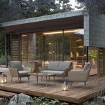 Rattan Áruház -Oltre 'Monza' kerti rattan ülőgarnitúra