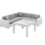 Prémium Kerti Bútorok - Oltre MILANO III kerti rattan sarokgarnitúra