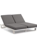 Fitz Roy dupla napozóágy - White