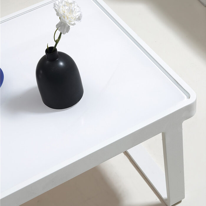 Corfu kerti kávézóasztal white