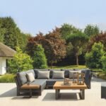 Nevada Kerti Sarokgarnitúra small - Lava